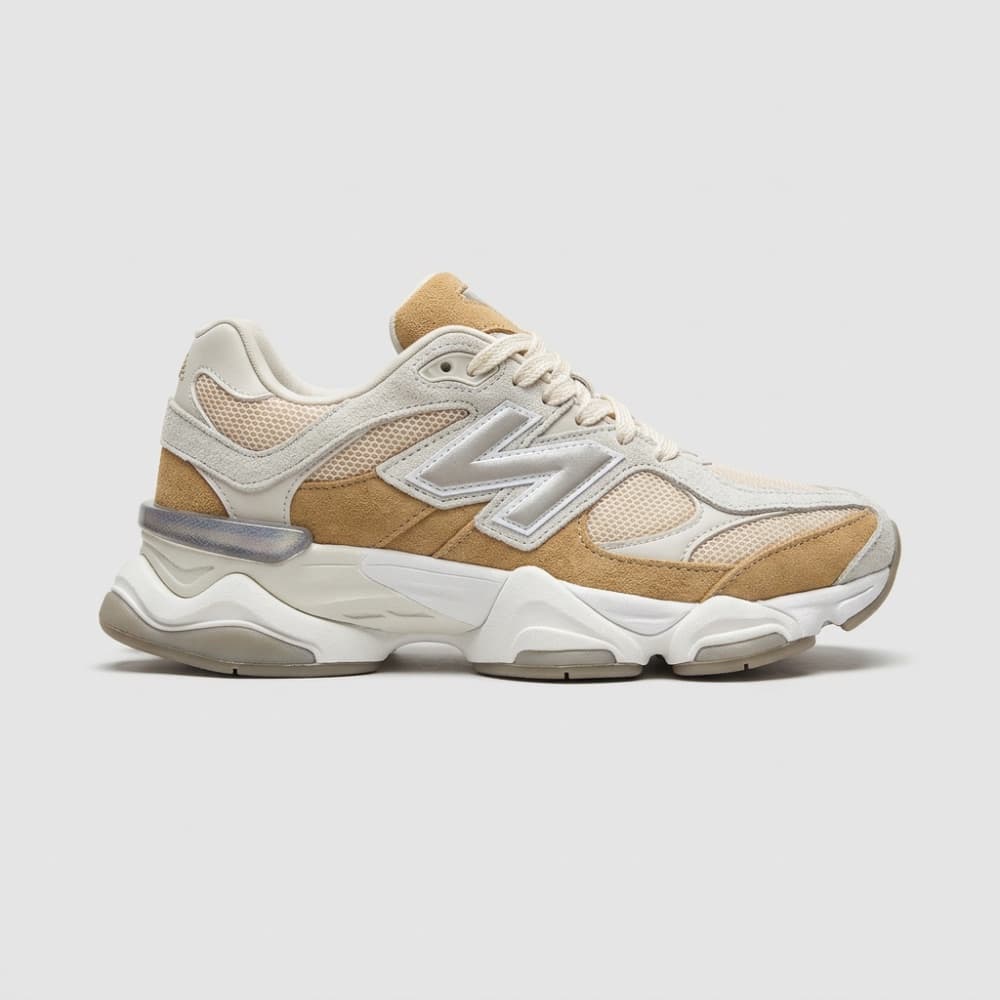 New Balance 9060 | Couro Legítimo — CARAMELO